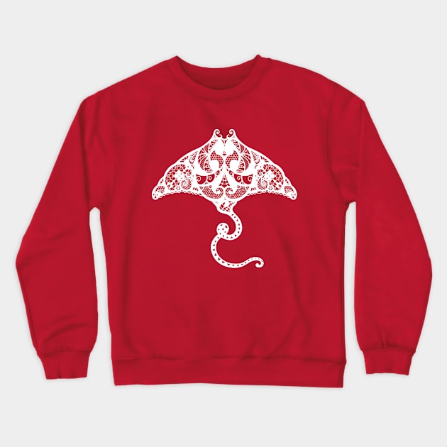 Lace ray white Crewneck Sweatshirt by cb-illustratie